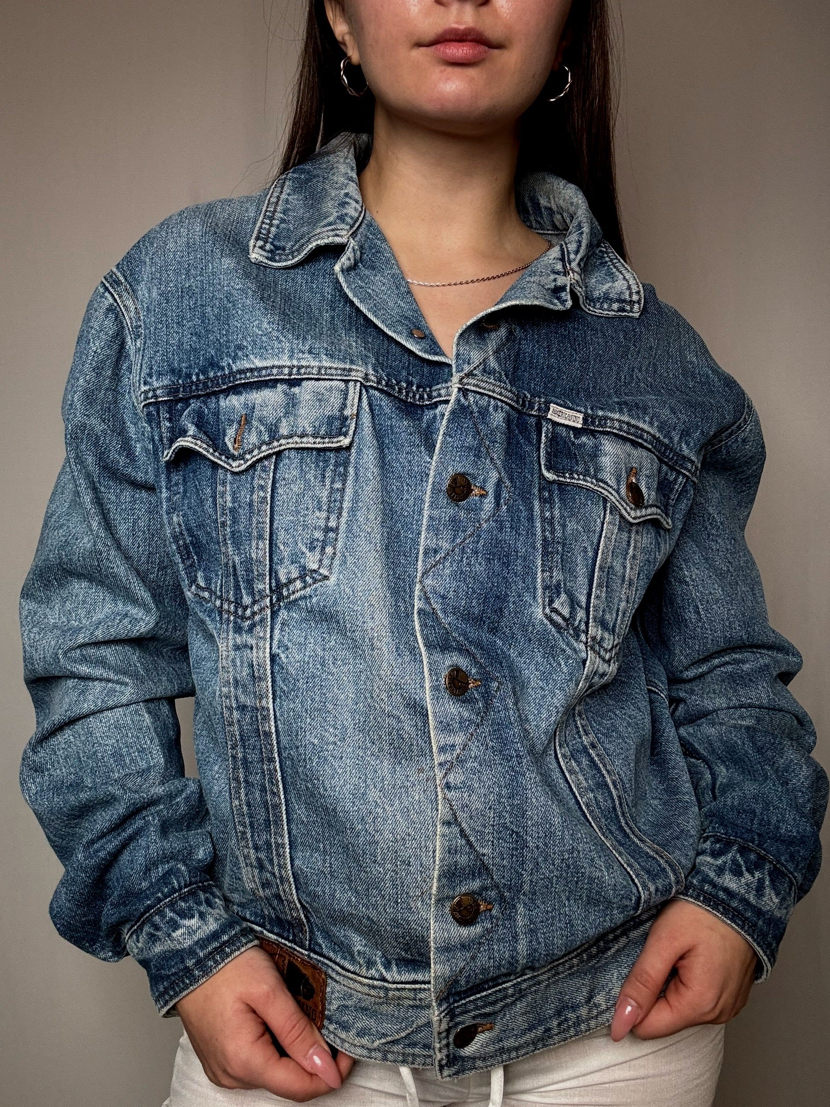 Veste en jean XL vintage