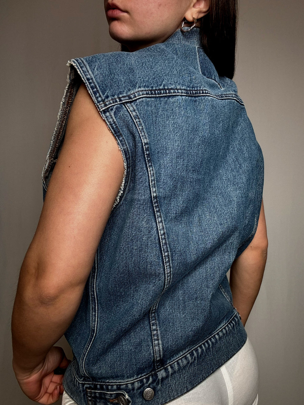 Gilet en denim L vintage