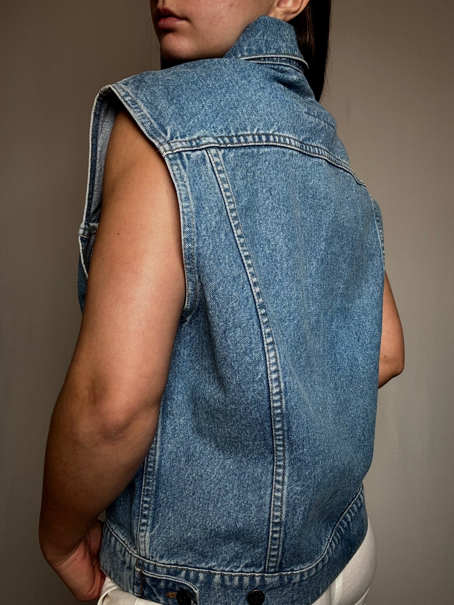 Vintage Denimweste M