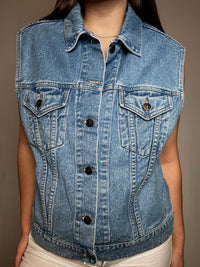 Vintage Denimweste M