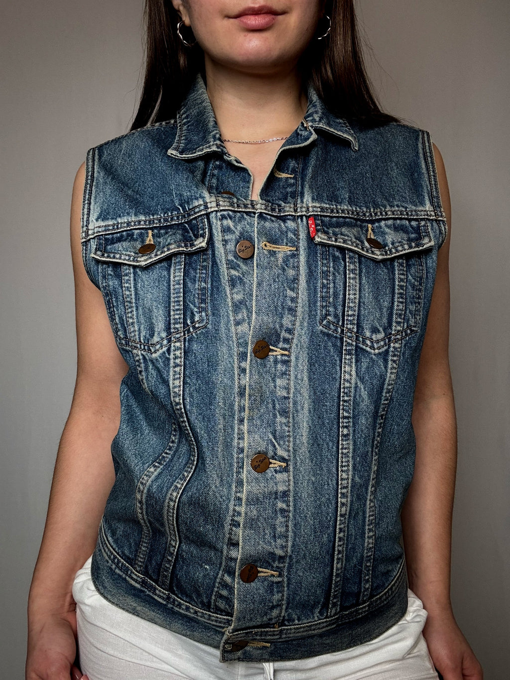 Gilet en denim M vintage