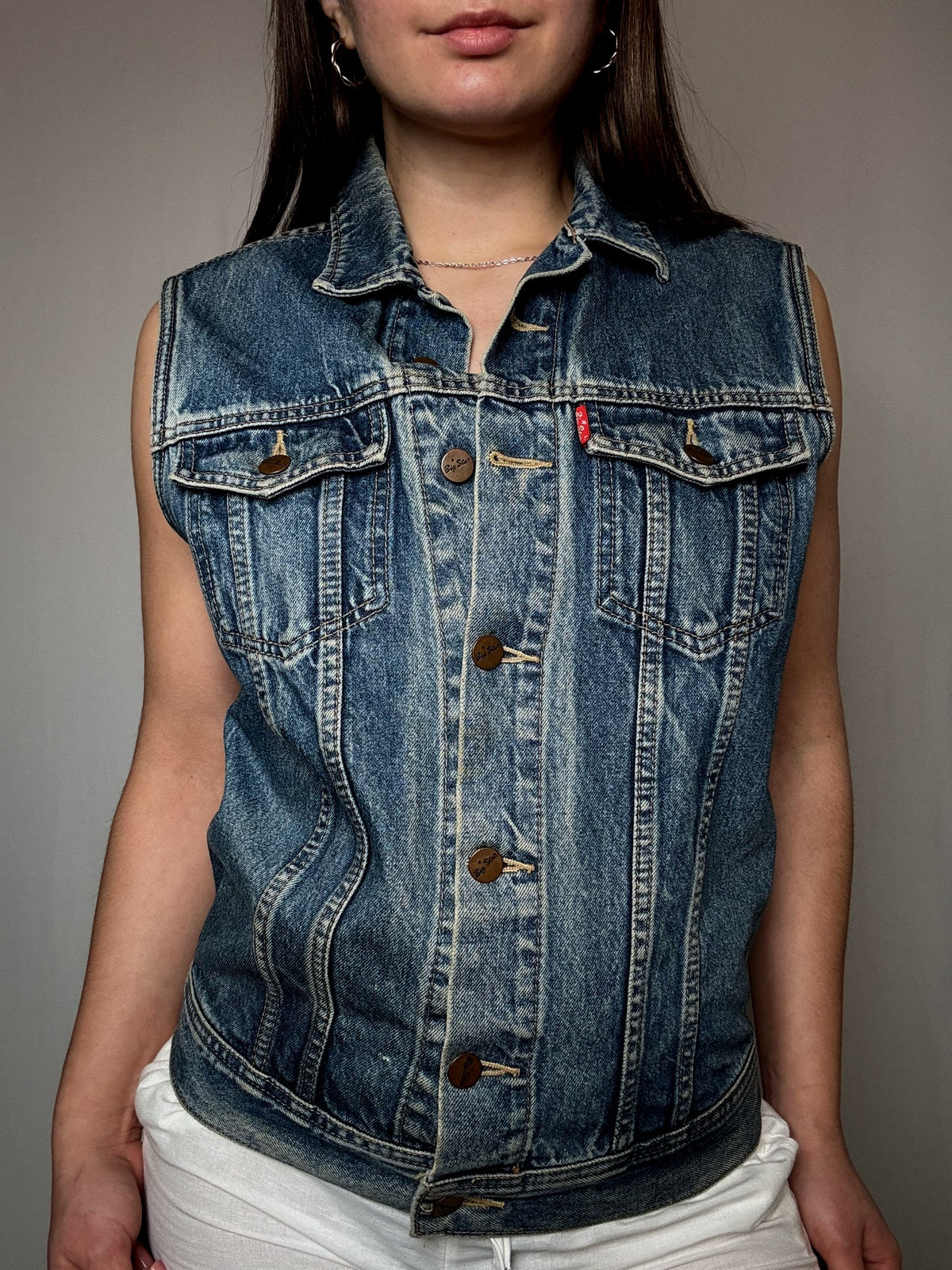 Gilet en denim M vintage