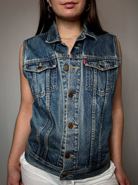 Gilet en denim M vintage