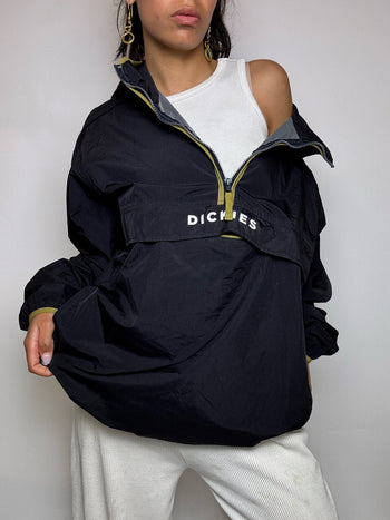 Imperméable noir DICKIES XL vintage