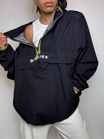 Imperméable noir DICKIES XL vintage