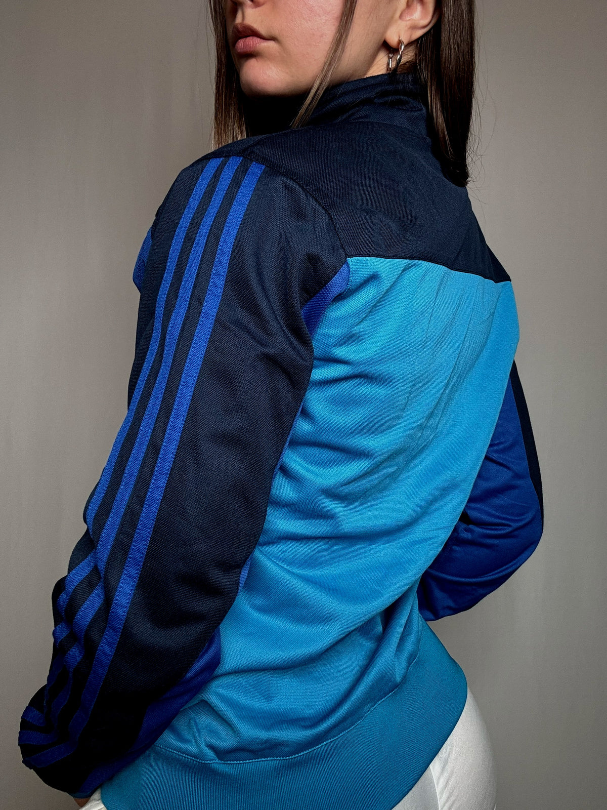 Jacket Adidas bleue L vintage
