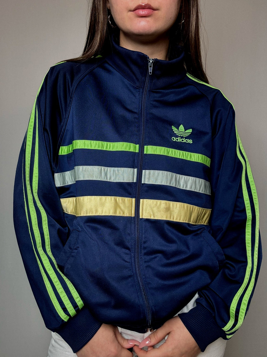 Jacket Adidas marine S vintage