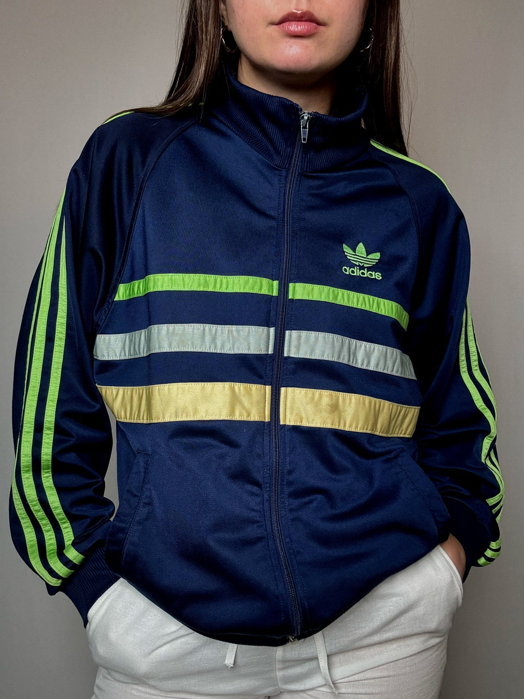 Jacket Adidas marine S vintage
