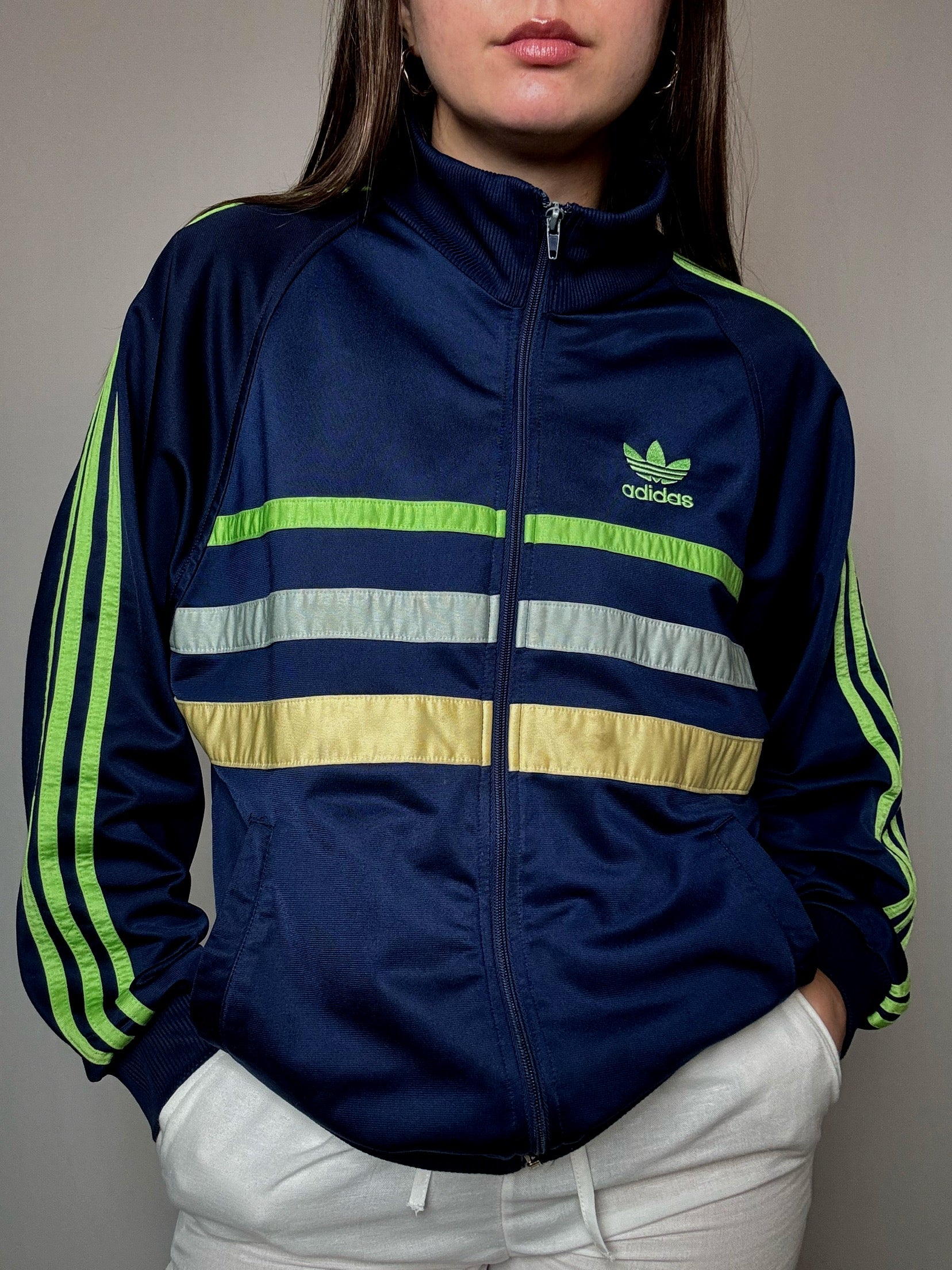 Jacket Adidas marine S vintage