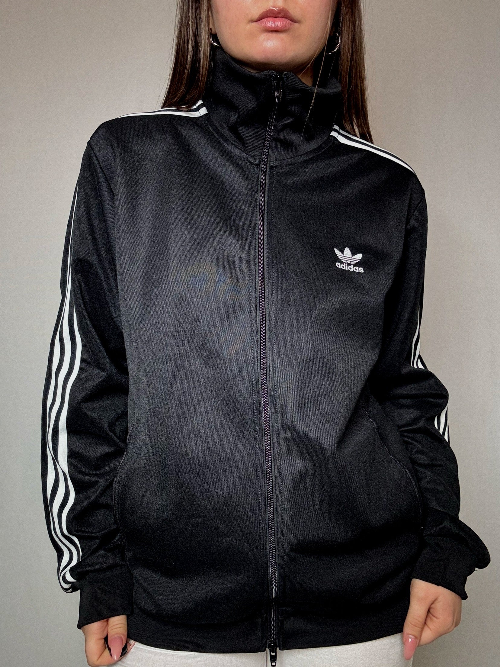 Jacket Adidas noire L vintage