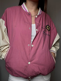 Bomber varsity rose L vintage