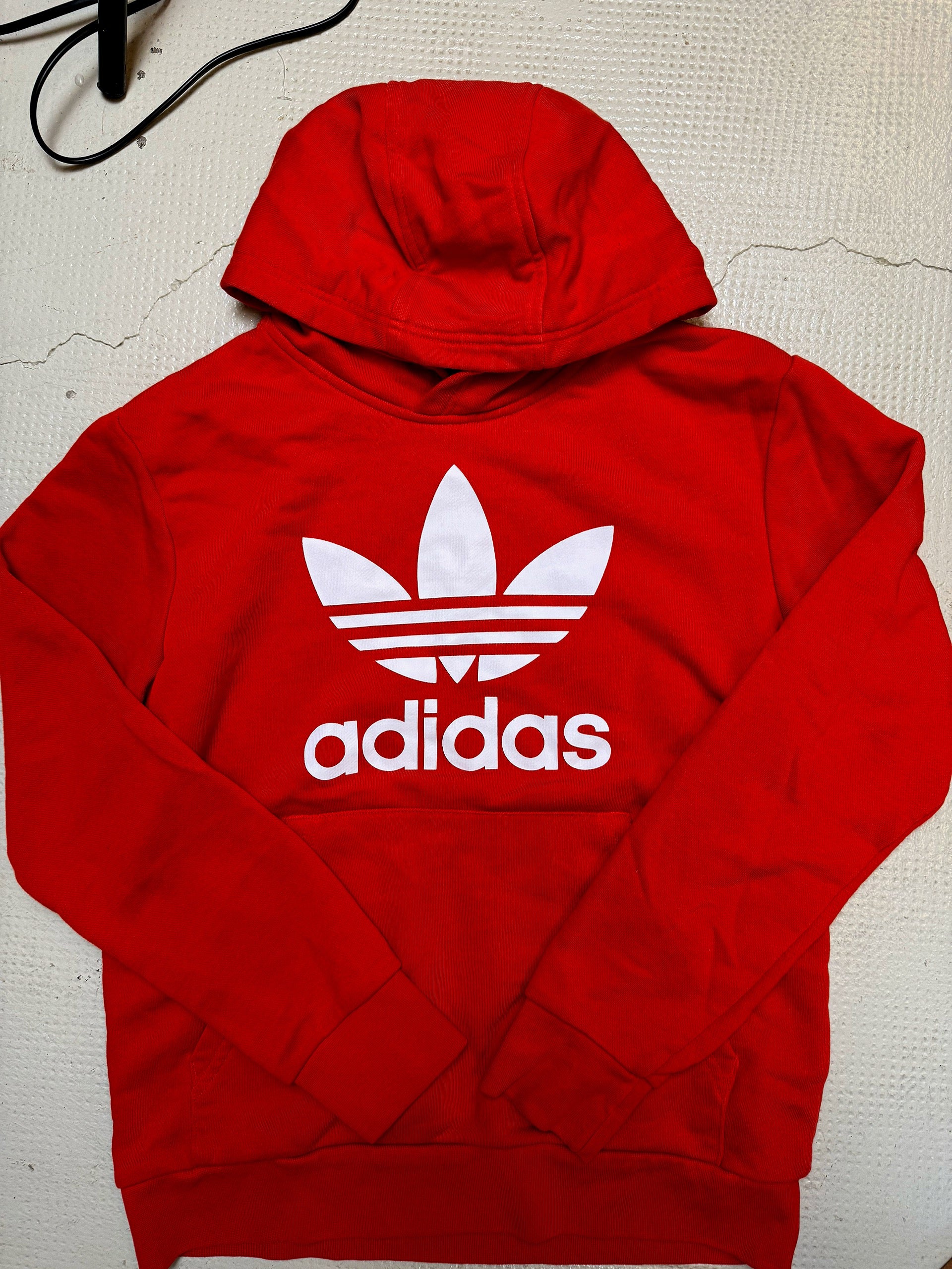 Sweat rouge adidas 12/13A