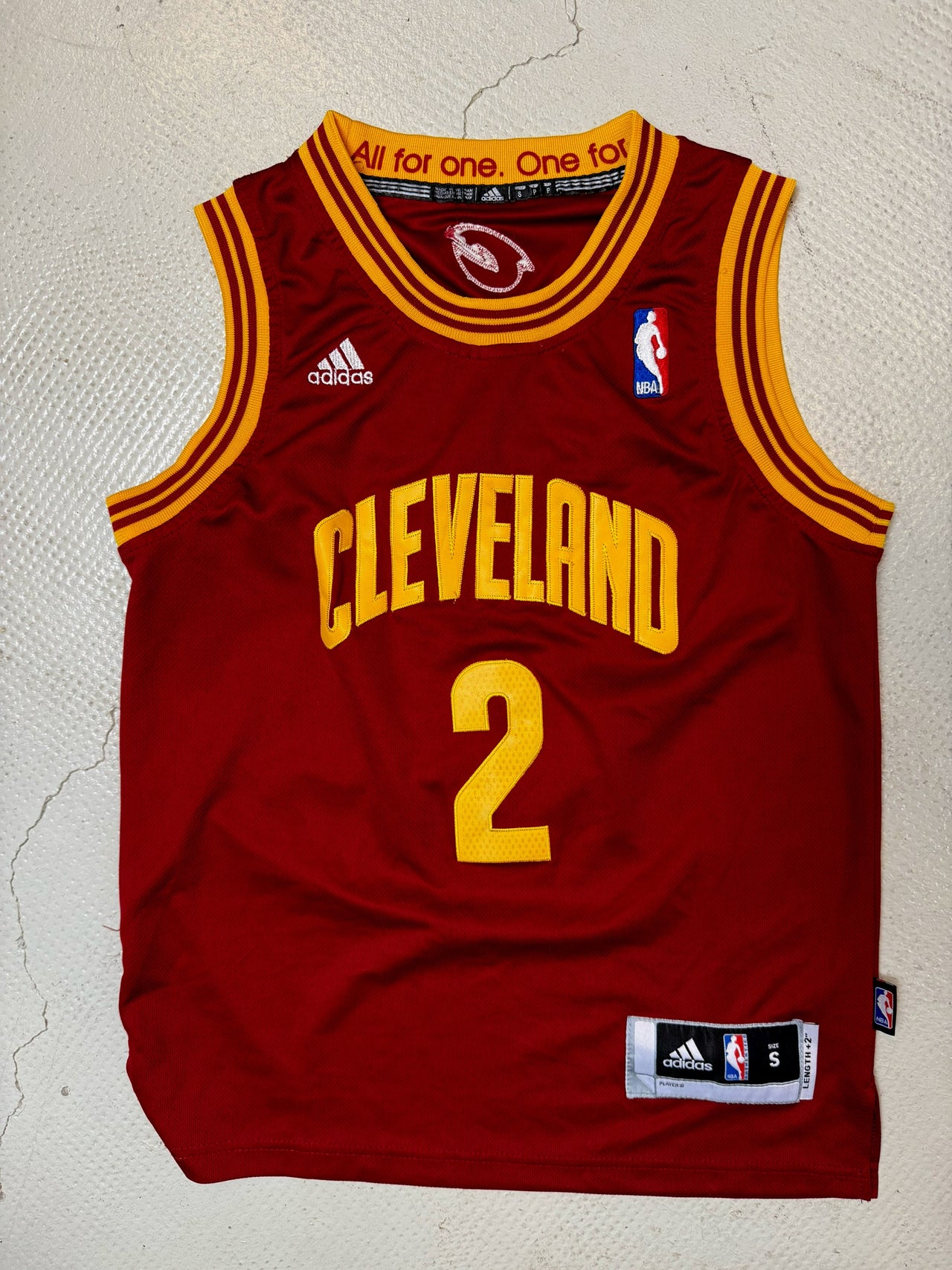 Maillot basket cleveland adidas 12/14A