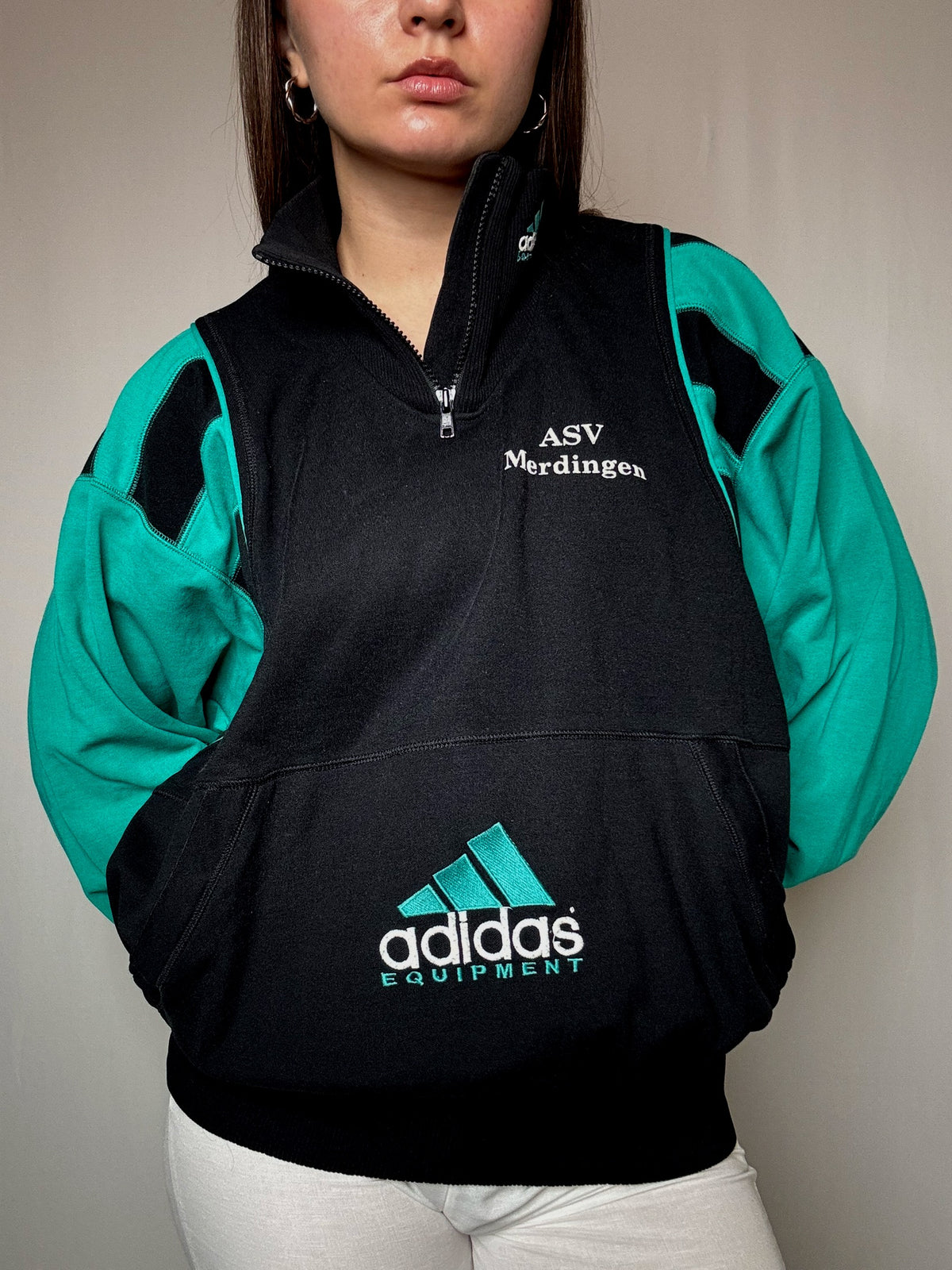 Jackets Adidas bicolore L vintage