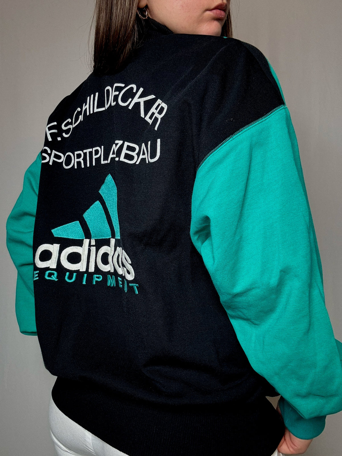 Jackets Adidas bicolore L vintage