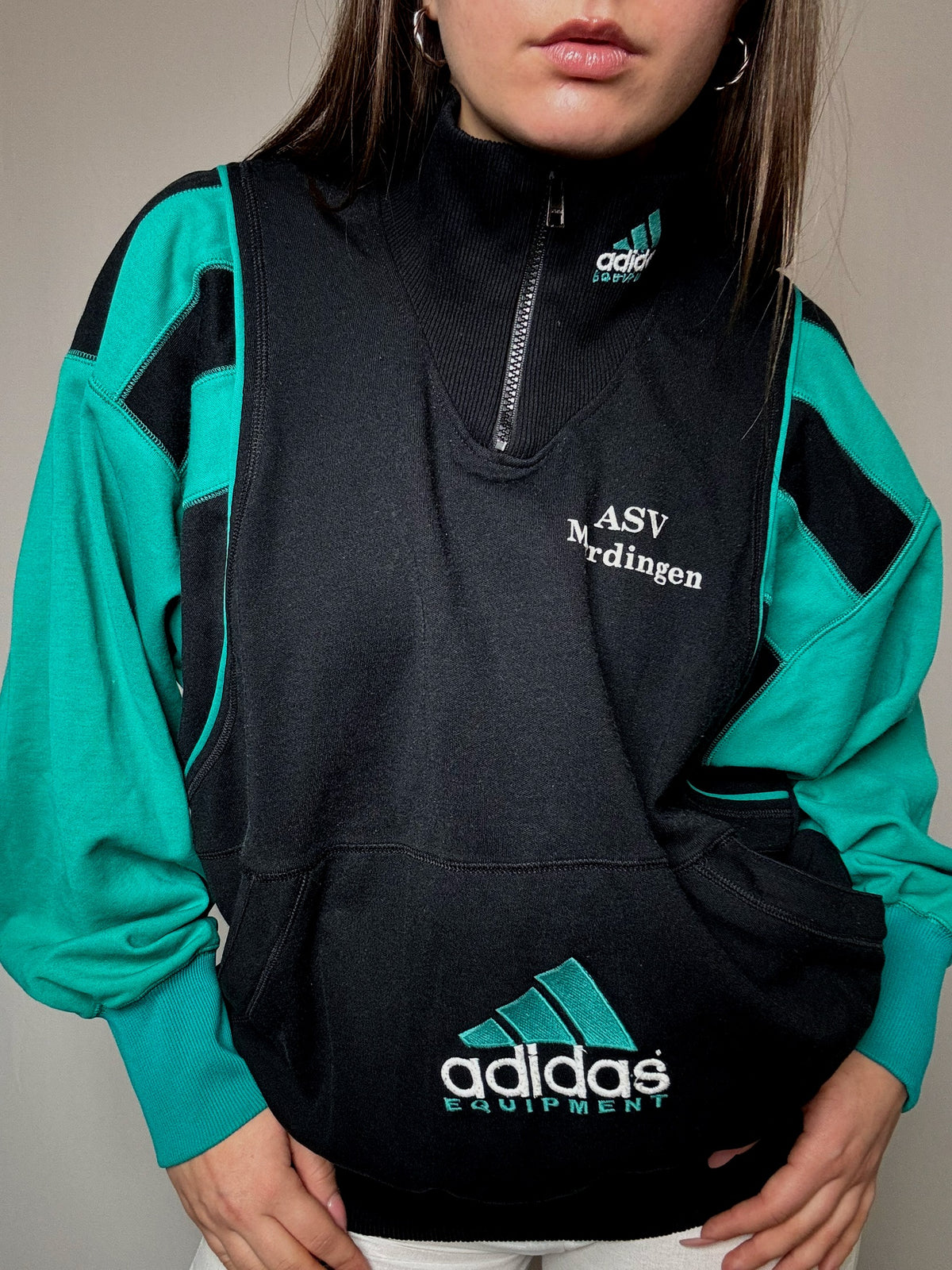 Jackets Adidas bicolore L vintage