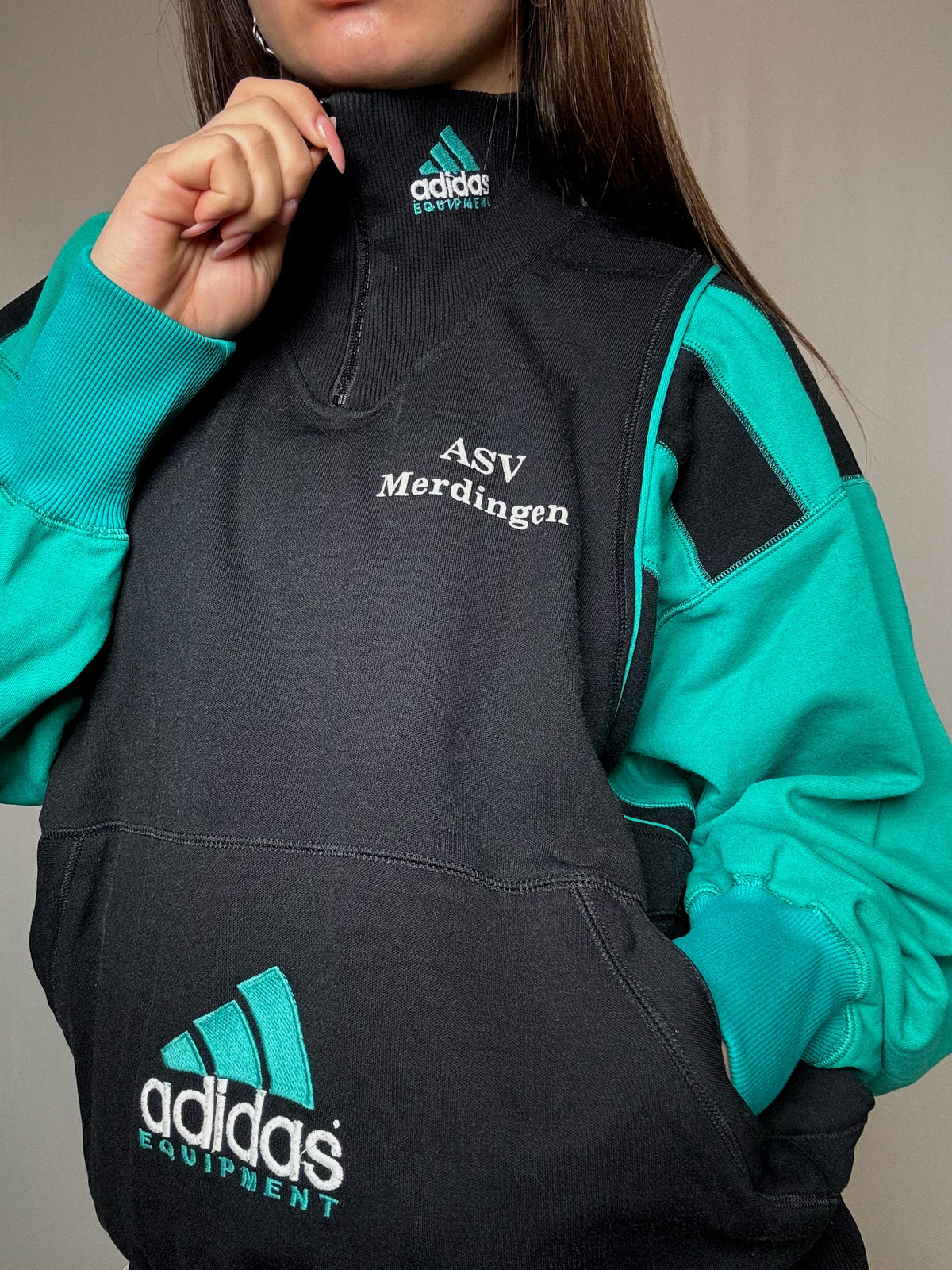 Jackets Adidas bicolore L vintage