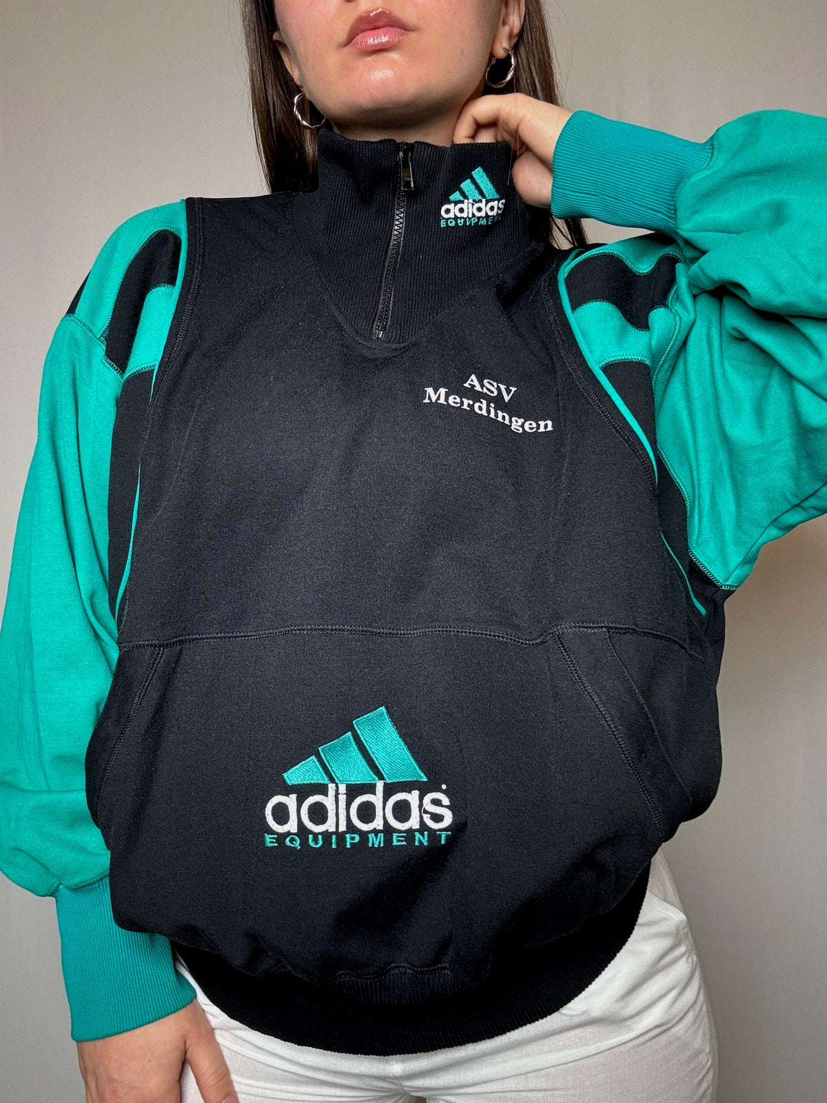Jackets Adidas bicolore L vintage