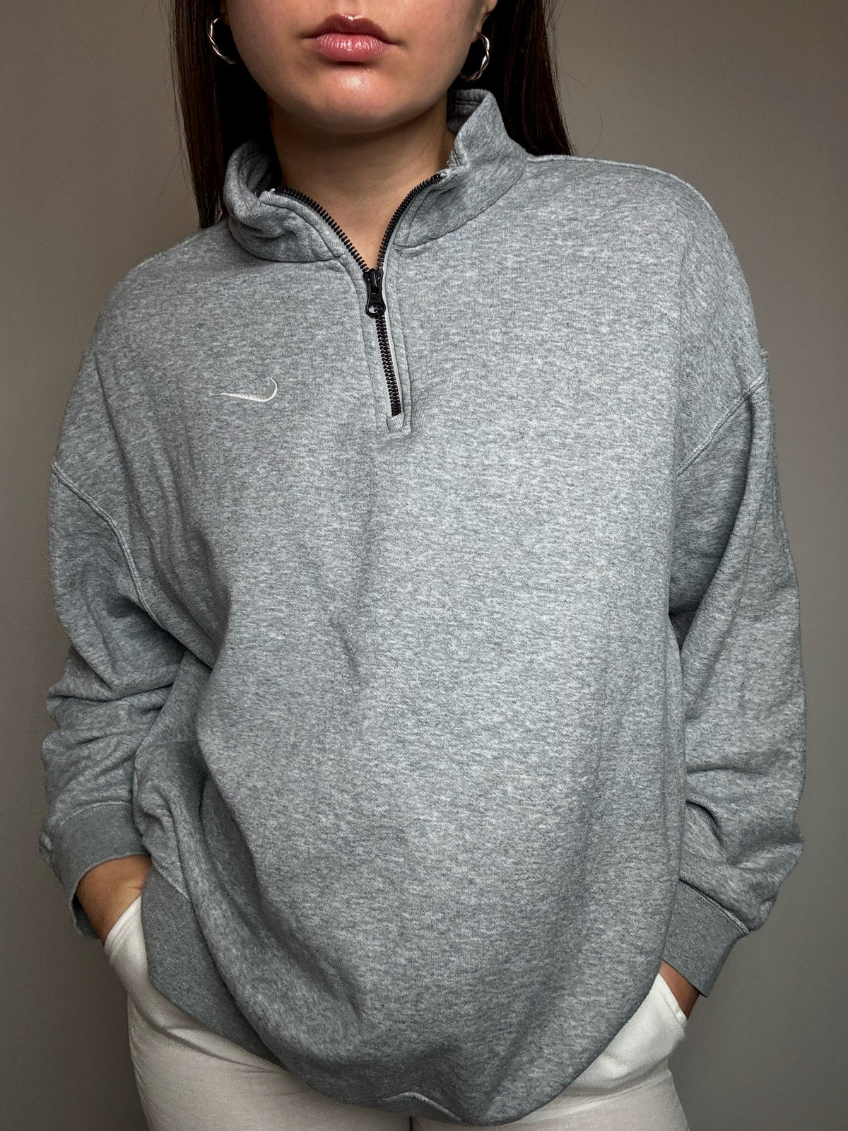 Sweat gris Nike S vintage