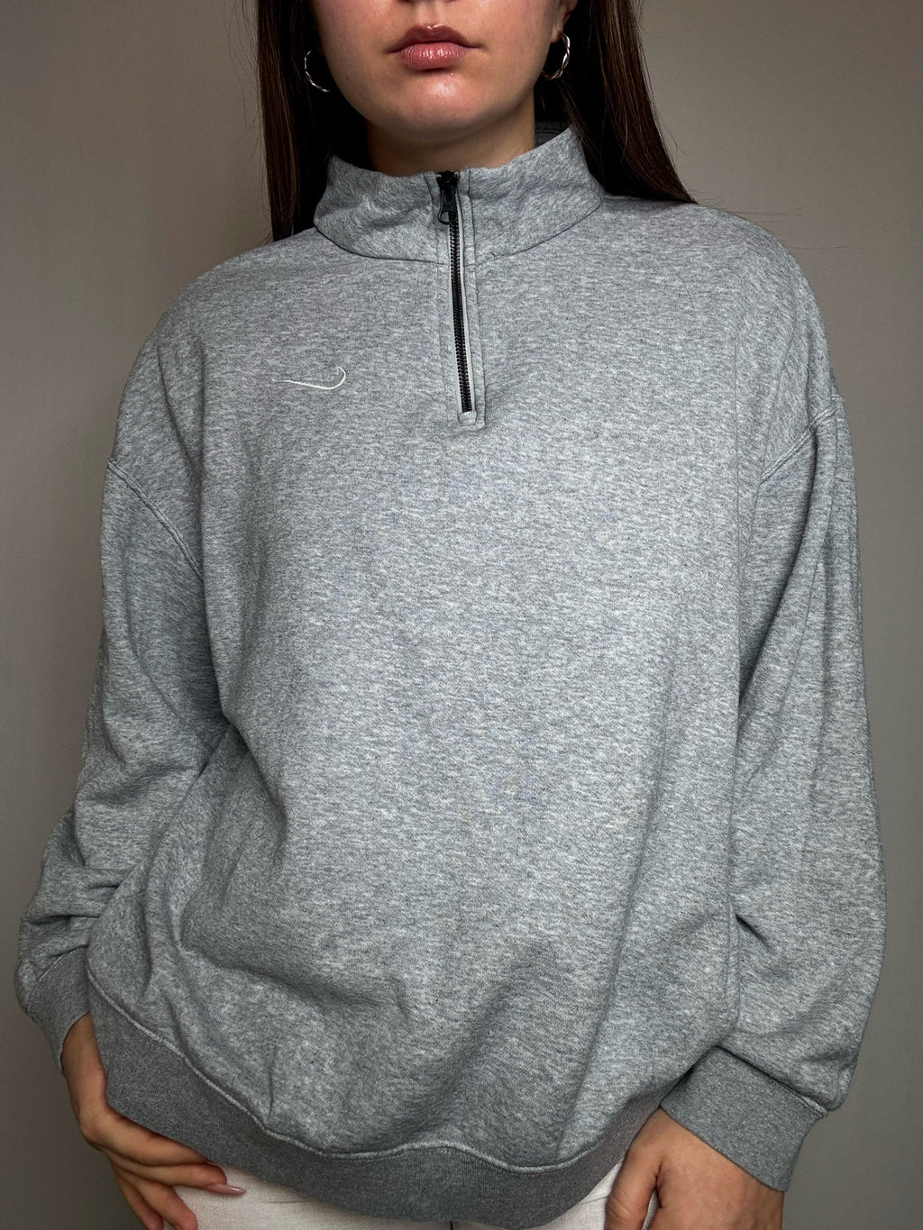 Sweat gris Nike S vintage