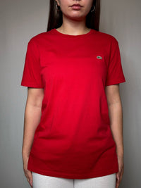 Rotes Lacoste T-Shirt M Vintage