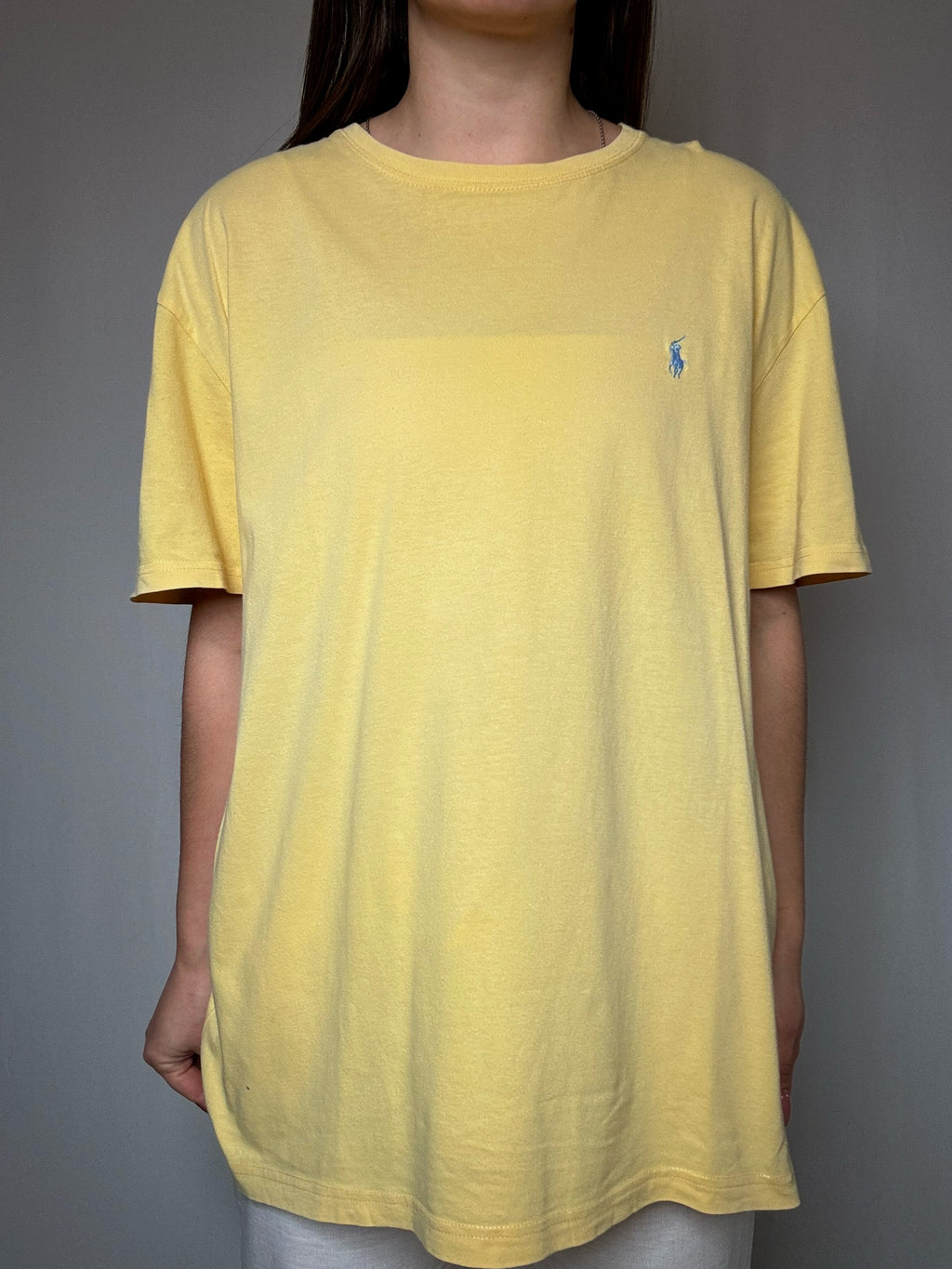 Tshirt Ralph Lauren jaune L vintage