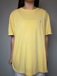 Tshirt Ralph Lauren jaune L vintage