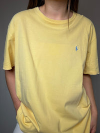 Tshirt Ralph Lauren jaune L vintage