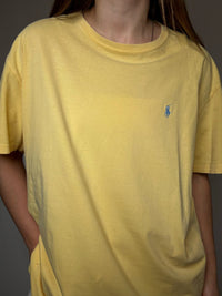 Tshirt Ralph Lauren jaune L vintage