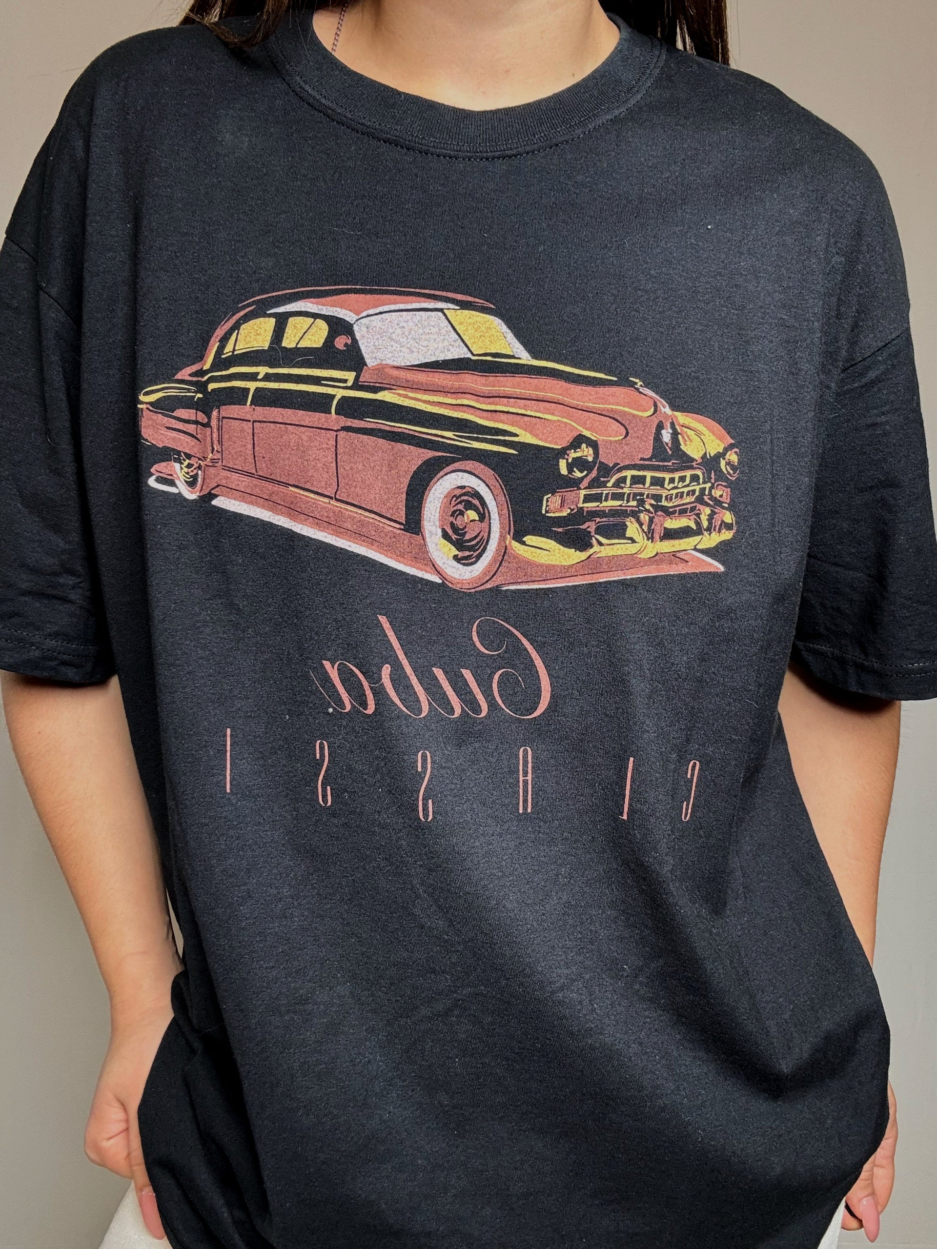Tshirt noir Cuba L vintage