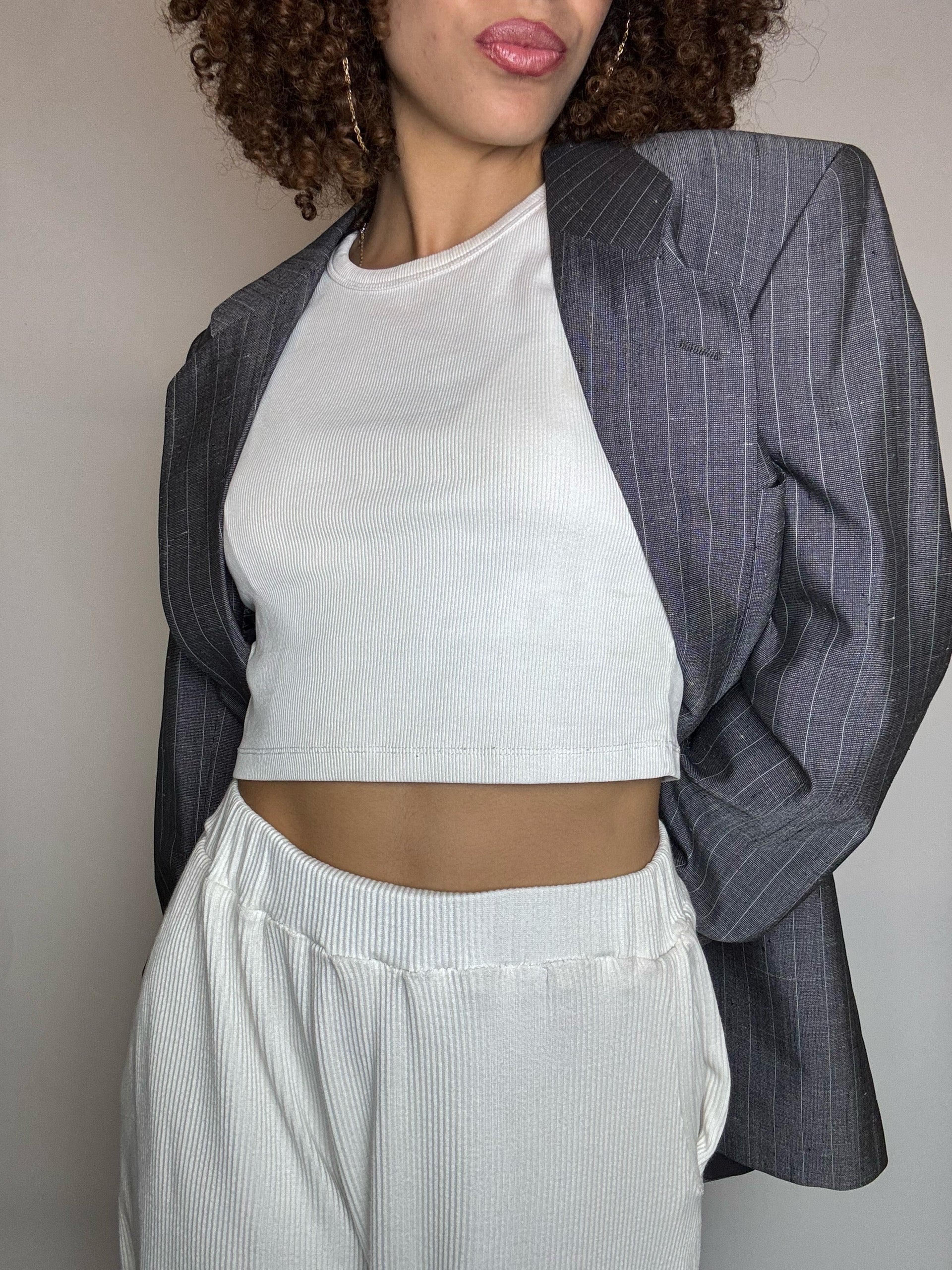 Vintage XL brown wool blazer