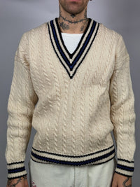 Vintage beige M/L cricket sweater
