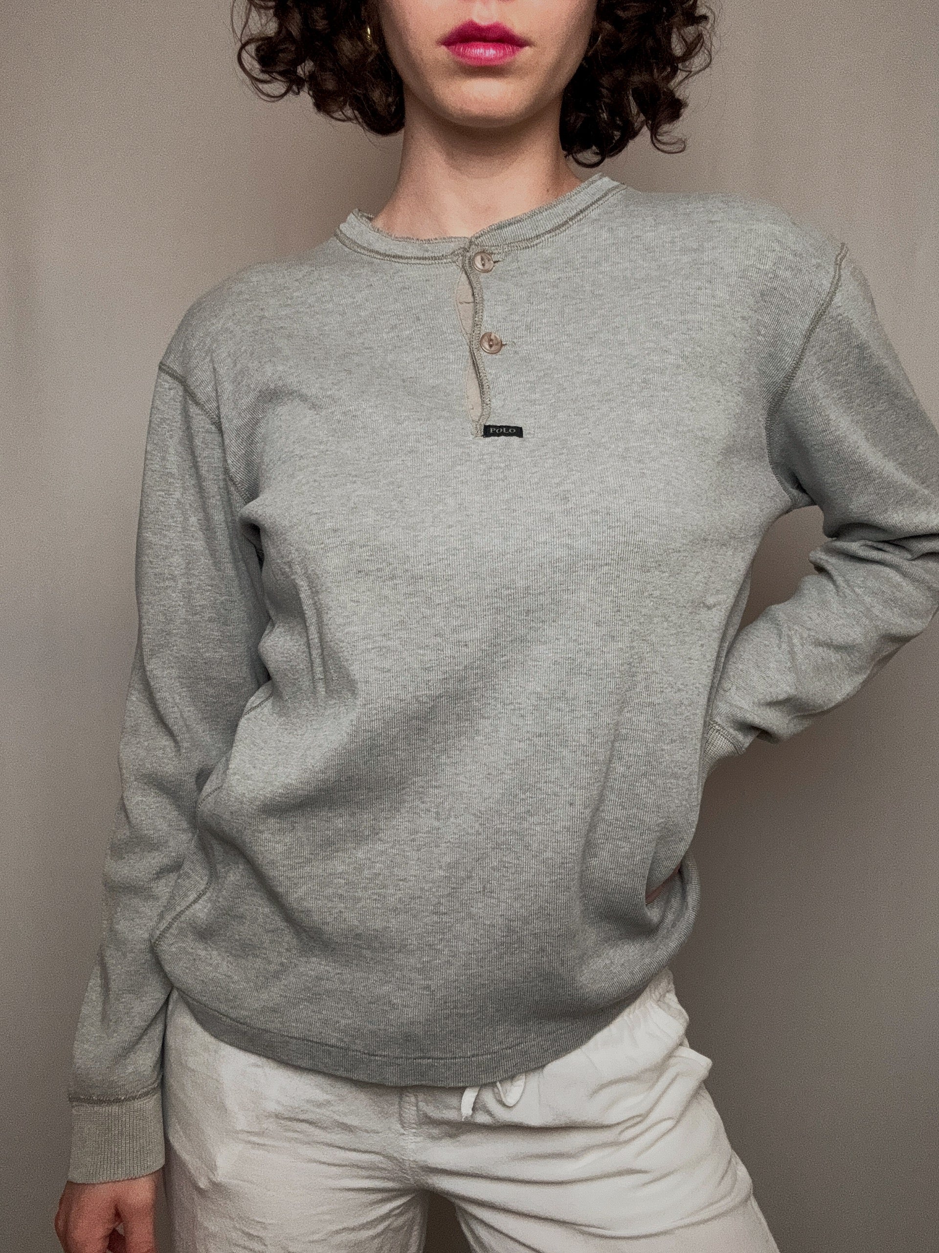 Thermal gris Ralph Lauren S vintage
