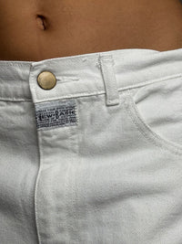 Jupe en denim blanche M/L vintage