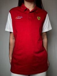 Polo Ferrari rouge XL vintage
