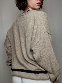 cardigan beige L vintage