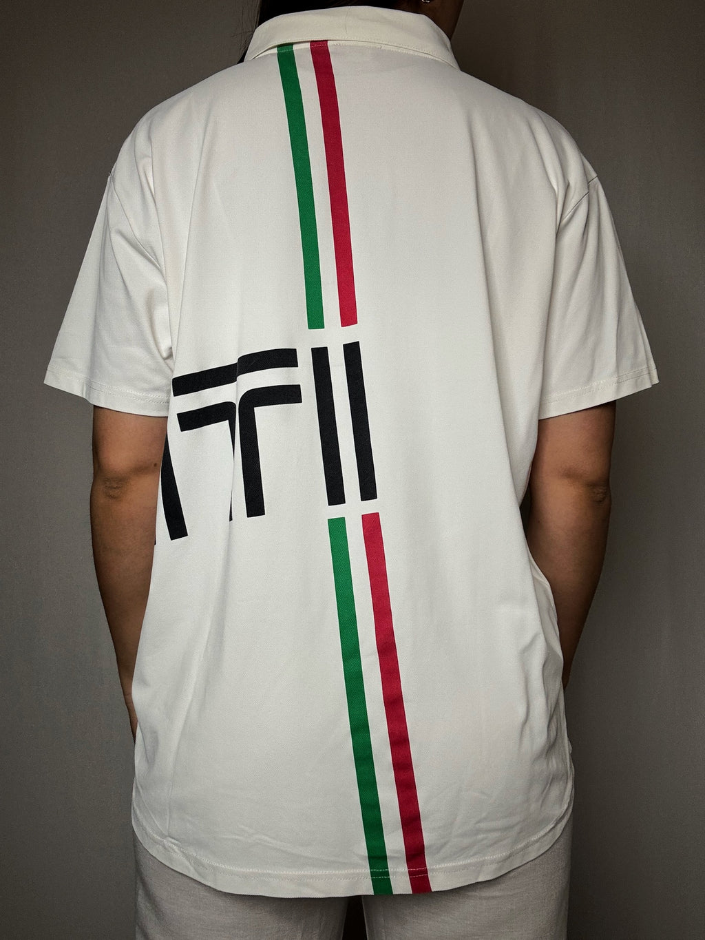 Polo Ducati blanc XL vintage