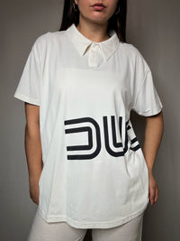 Polo Ducati blanc XL vintage