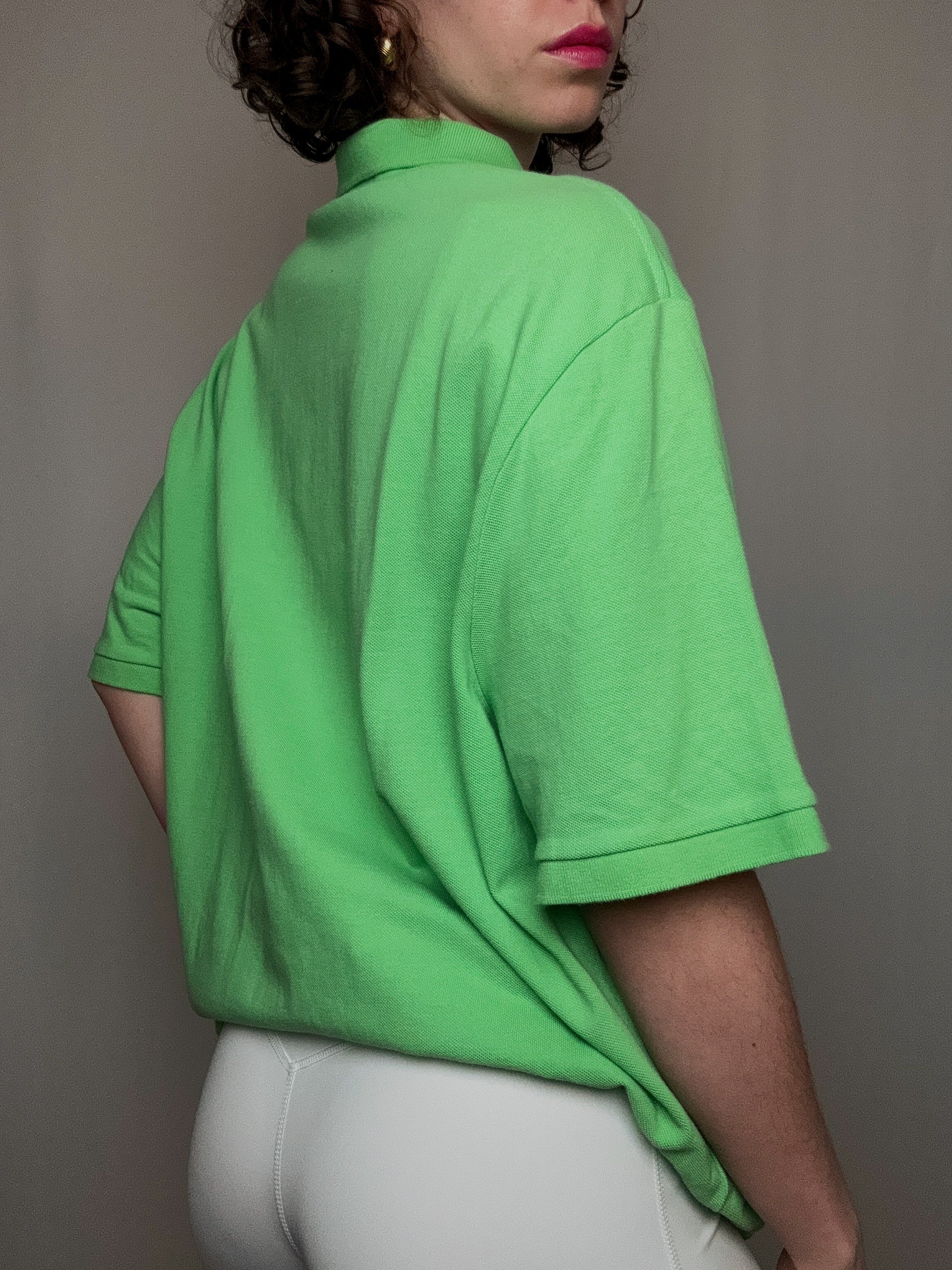 Polo vert Ralph Lauren XL vintage