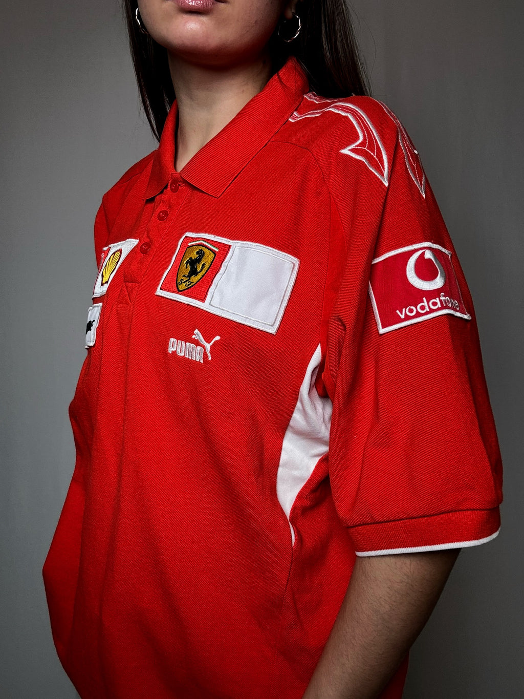 Polo officiel Scuderia Ferrari x Puma XL vintage