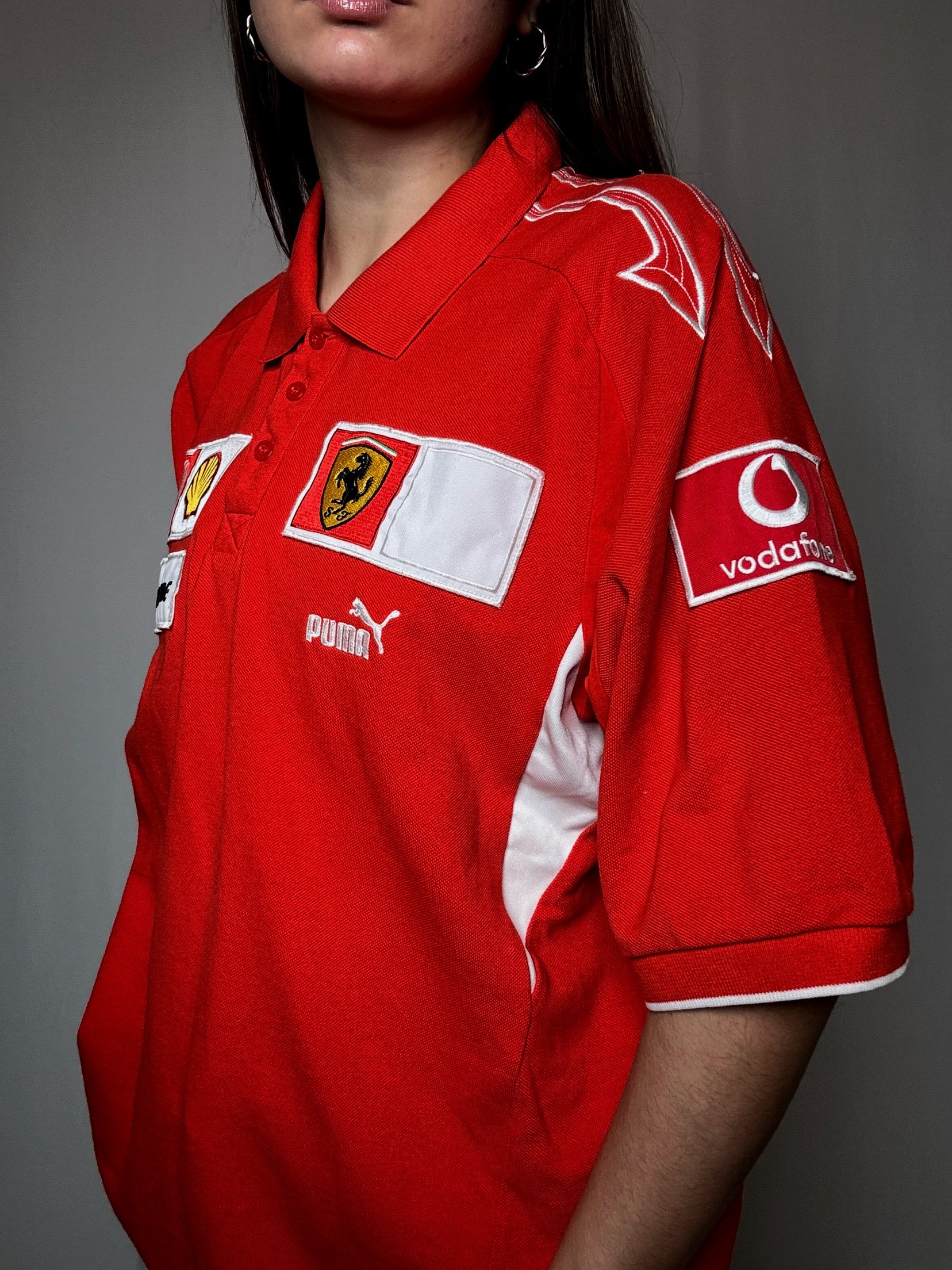 Polo officiel Scuderia Ferrari x Puma XL vintage