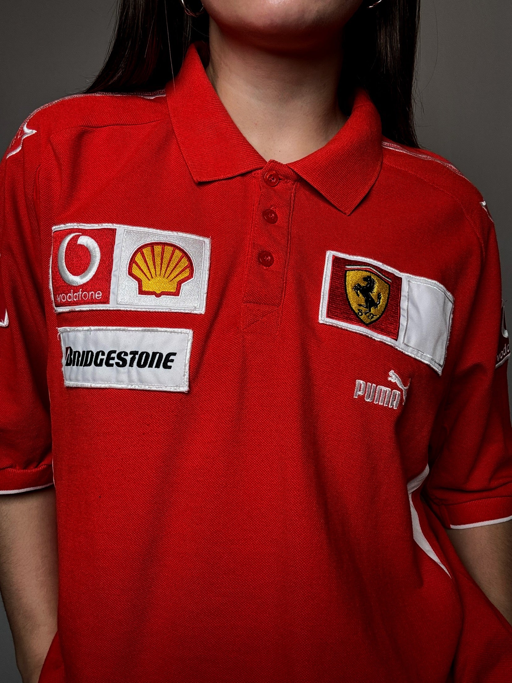 Polo officiel Scuderia Ferrari x Puma XL vintage
