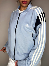 Jacket de sport bleue ADIDAS XL vintage