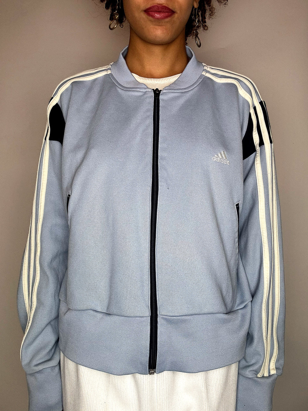 Jacket de sport bleue ADIDAS XL vintage