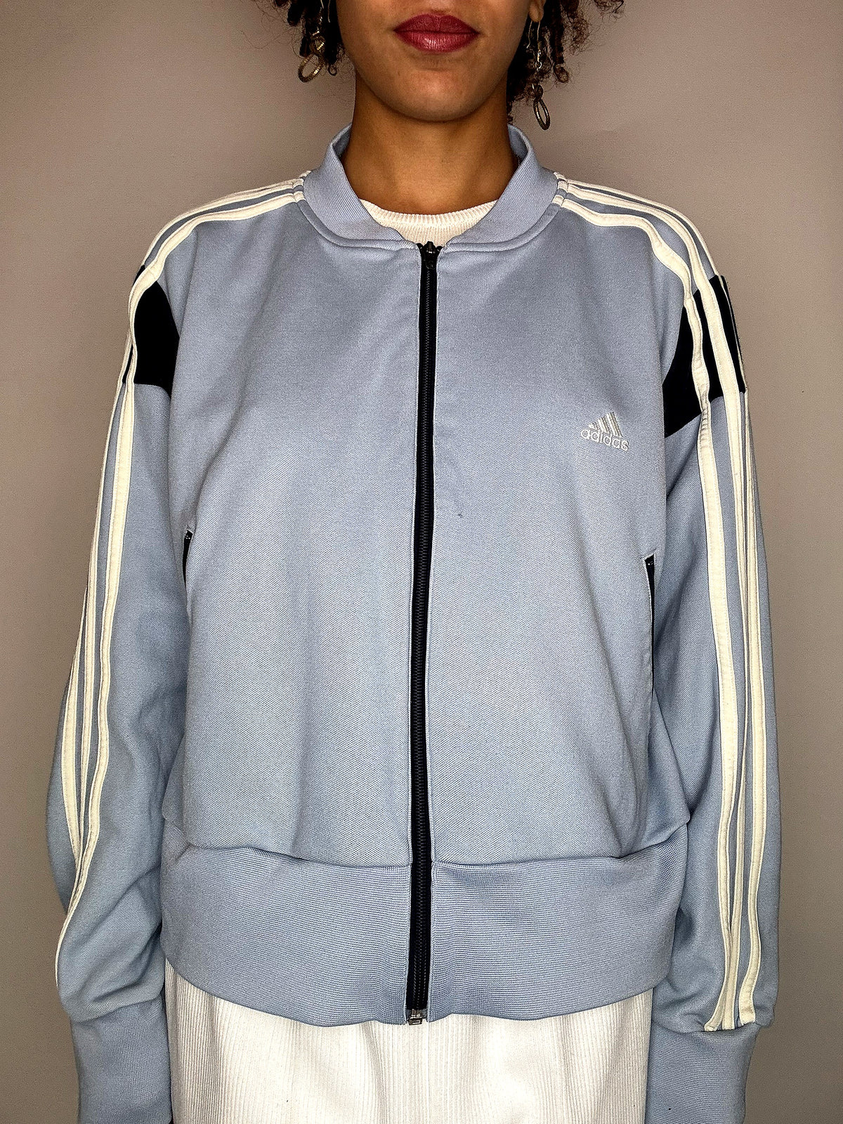 Jacket de sport bleue ADIDAS XL vintage