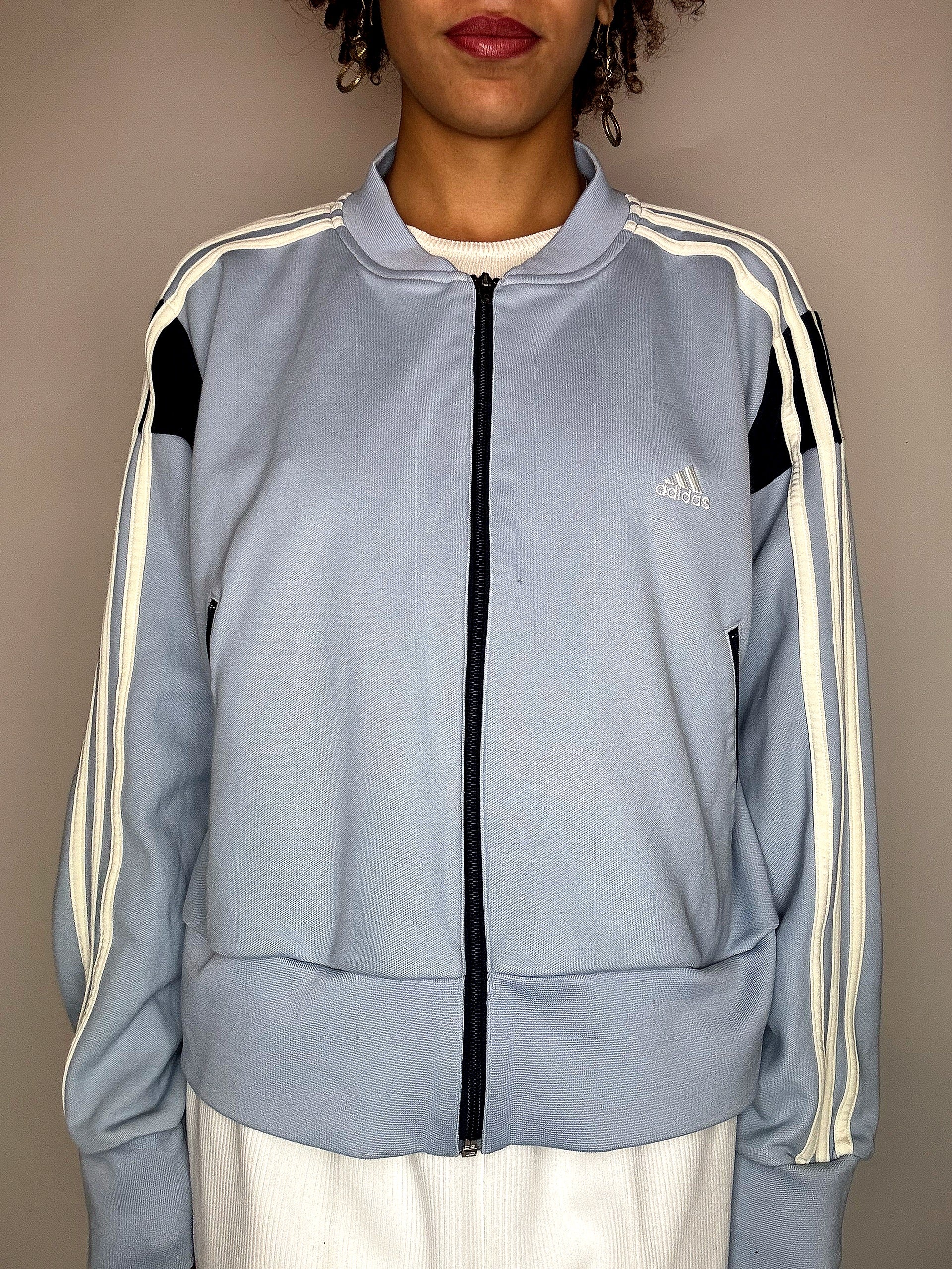 Jacket de sport bleue ADIDAS XL vintage