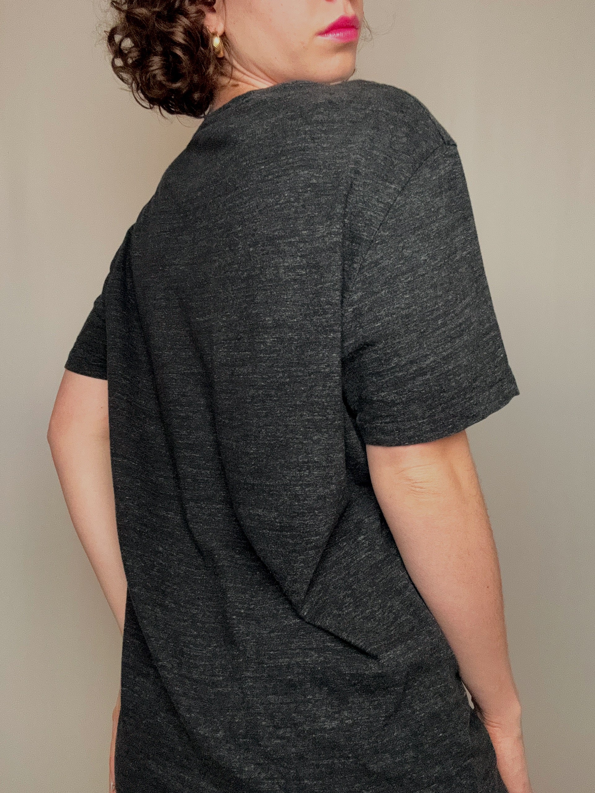 Tshirt gris Ralph Lauren L vintage