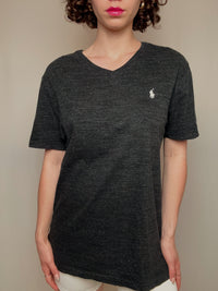 Tshirt gris Ralph Lauren L vintage