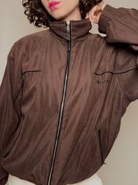 Veste d'été brune L vintage
