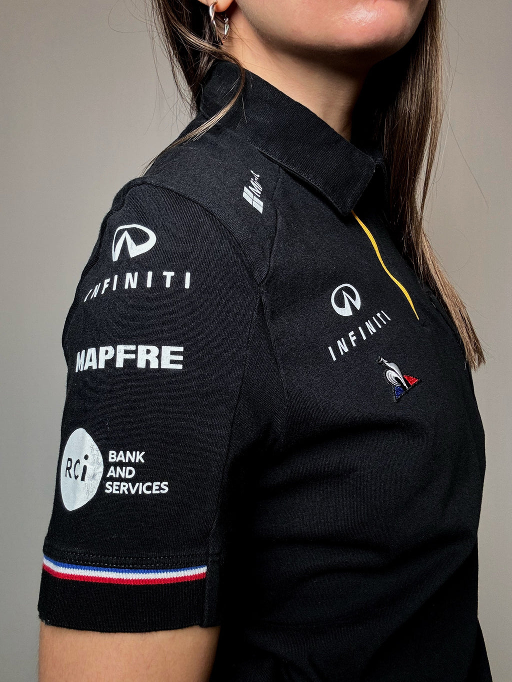 Polo officiel Renault F1 x Le Coq Sportif M vintage